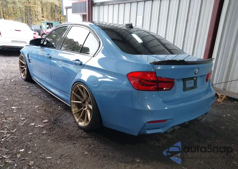 2016 BMW M3 из США, поврежденный, VIN WBS8M9C57GP966780